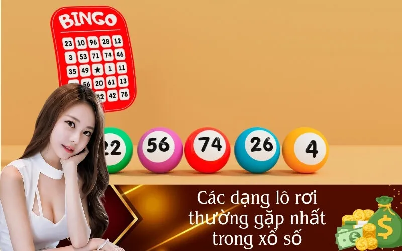 Các dạng lô rơi thường gặp nhất trong xổ số