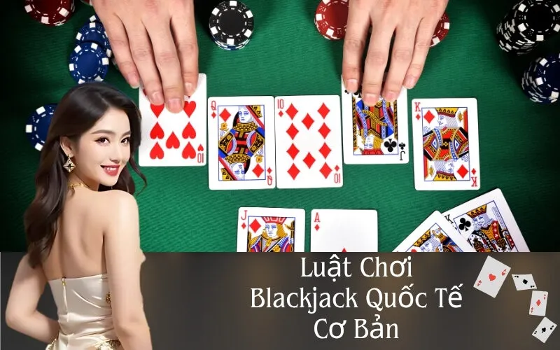 Luật Chơi Blackjack Quốc Tế Cơ Bản